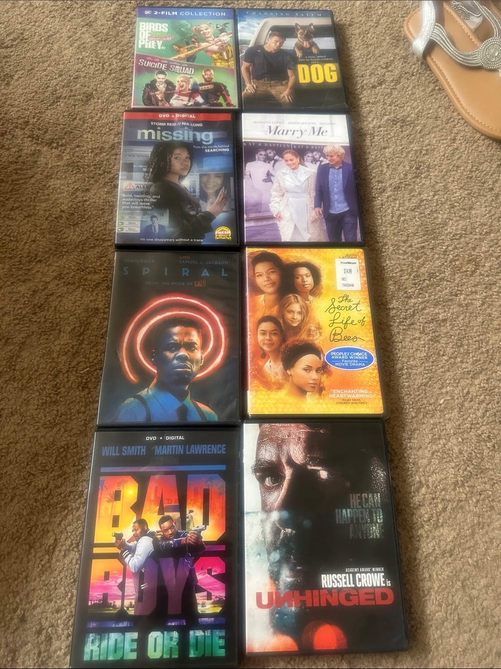 Assorted DVD Movie Lot – Colorful Covers